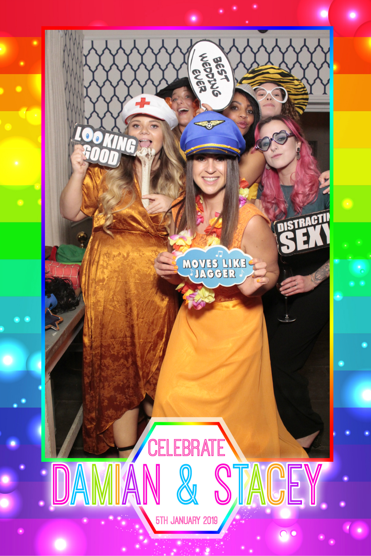Damian and Stacey's Wedding | View more photos from the event at gallery.myphotoboothexperience.co.uk/u/MyPhotoBoothExperienceLtd/Damian-and-Staceys-Wedding
